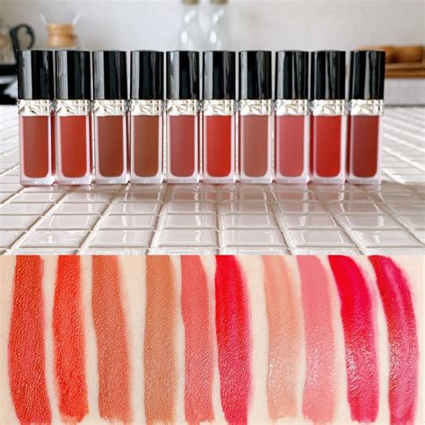 rouge dior liquid 585|rouge dior forever liquid swatches.